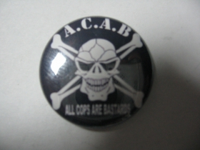 A.C.A.B. odznak 25mm, cena za 1ks
